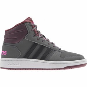 adidas HOOPS MID 2.0 K Gyerek szabadidőcipő, szürke, méret 38