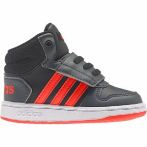 adidas HOOPS MID 2.0 I Gyerek szabadidőcipő, sötétszürke, veľkosť 20