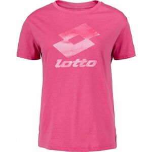 Lotto SMART W III TEE JS Női póló, rózsaszín, veľkosť XL