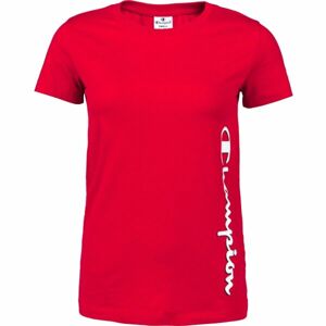 Champion CREWNECK T-SHIRT Női póló, piros, méret S