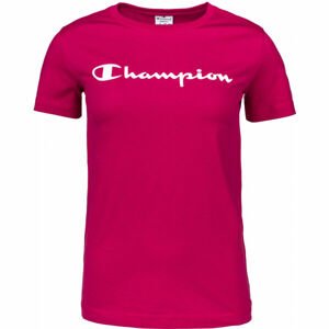 Champion CREWNECK T-SHIRT Női póló, bordó, méret S