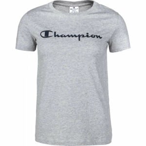 Champion CREWNECK T-SHIRT Női póló, szürke, veľkosť M