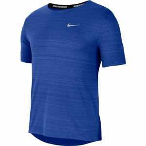 Nike DRI-FIT MILER Férfi futópóló, kék, méret XL