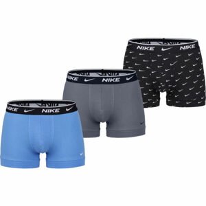 Nike EDAY COTTON STRETCH Férfi boxeralsó, fekete, méret M