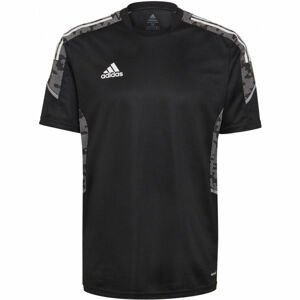 adidas CONDIVO21 TRAINING JERSEY Férfi futballmez, fekete, veľkosť L