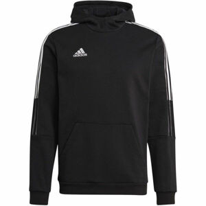 adidas TIRO21 SWEAT HOODY Férfi pulóver, fekete, méret S