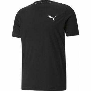 Puma ACTIVE SMALL LOGO TEE Férfi sportpóló, fekete, veľkosť XXL