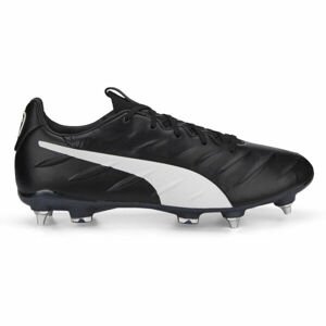 Puma KING PLATINUM 21 MxSG Férfi kombinált stoplis futballcipő, fekete, méret 46.5