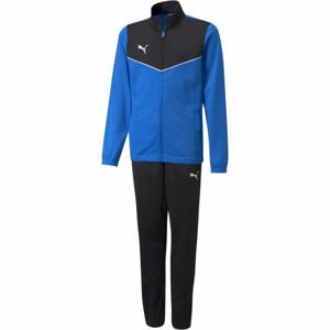 Puma INDIVIDUALRISE TRACKSUIT JR Junior melegítő szett, fekete, méret 152