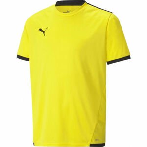 Puma TEAM LIGA JERSEY JR Férfi futballpóló, sárga, méret 152