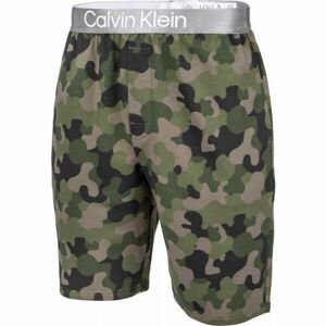 Calvin Klein SLEEP SHORT Férfi pizsama rövidnadrág, khaki, veľkosť XL