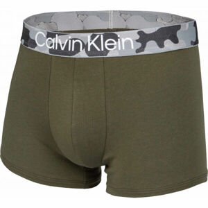 Calvin Klein TRUNK Férfi boxeralsó, khaki, méret M