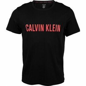 Calvin Klein S/S CREW NECK Férfi póló, fekete, veľkosť M
