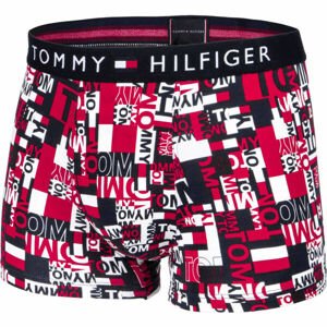 Tommy Hilfiger TRUNK PRINT Férfi boxeralsó, piros, méret S