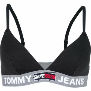 Tommy Hilfiger TRIANGLE BRALETTE UN Női melltartó, fekete, veľkosť L