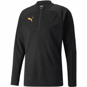 Puma INDIVIDUALFINAL 1/4 ZIP TRAINING TOP Férfi pulóver, fekete, méret L