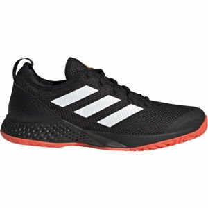 adidas COURTFLASH Férfi teniszcipő, fekete, veľkosť 41 1/3