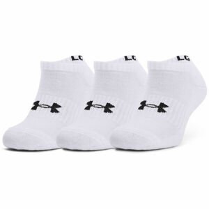 Under Armour CORE NO SHOW 3PK Férfi bokazokni, fehér, veľkosť 40-42