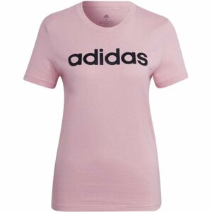 adidas LIN T Női póló, rózsaszín, veľkosť M