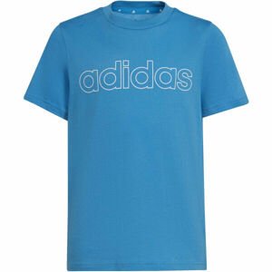 adidas LIN T Fiú póló, kék, veľkosť 164