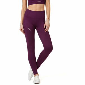 GOLDBEE BESEAMLESS Női legging, bordó, méret