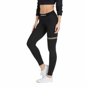 GOLDBEE BESTRIPE UP Női legging, fekete, veľkosť L