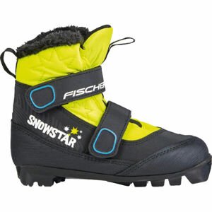 Fischer SNOWSTAR Junior sífutó cipő, fekete, méret 34