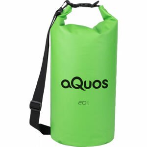 AQUOS DRY BAG 20L Vízhatlan zsák, világoszöld, méret os