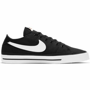 Nike COURT LEGACY CANVAS Férfi szabadidőcipő, fekete, méret 41