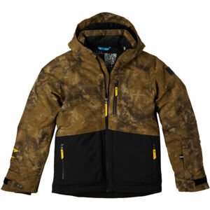 O'Neill TEXTURE JACKET Fiú sí/snowboard kabát, barna, veľkosť 152