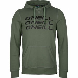 O'Neill TRIPLE STACK HOODIE Férfi pulóver, khaki, veľkosť S