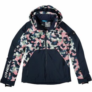 O'Neill ADELITE AOP JACKET Lány sí/snowboard kabát, sötétkék, méret 164