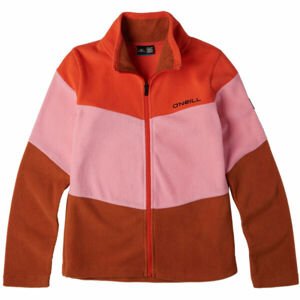 O'Neill CORAL FLEECE FZ Lány fleece pulóver, rózsaszín, méret 140