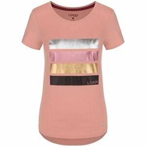 Loap BANDA Női póló, rózsaszín, veľkosť S
