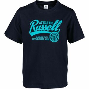 Russell Athletic KIDS T-SHIRT Gyerek póló, sötétkék, veľkosť 140