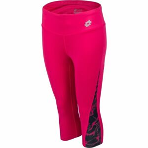 Lotto RUN FIT W LEGGING MID 1 Női 3/4-es leggings, rózsaszín, veľkosť XL