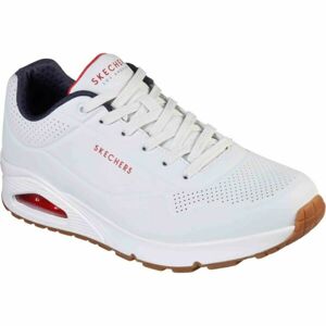 Skechers UNO - STAND ON AIR Férfi szabadidőcipő, fehér, méret