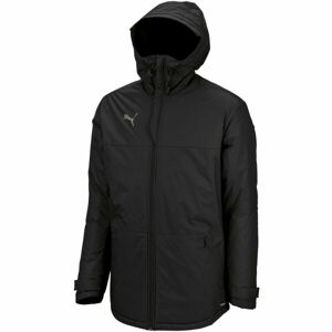 Puma TEAMFINAL PARKA JACKET Férfi kabát, fekete, méret XL