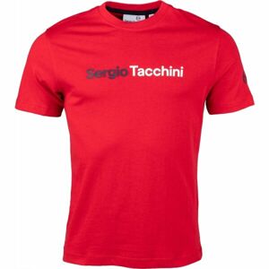 Sergio Tacchini ROBIN Férfi póló, piros, veľkosť S