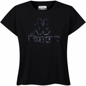 Kappa DUVA Női póló, fekete, veľkosť S