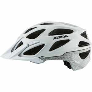 Alpina Sports MYTHOS REFLECTIVE Kerékpáros sisak, fehér, veľkosť (52 - 57)