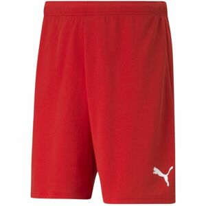 Puma TEAMRISE SHORT Férfi rövidnadrág, piros, méret