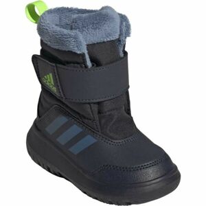 adidas WINTERPLAY I Gyerek téli cipő, sötétkék, veľkosť 21