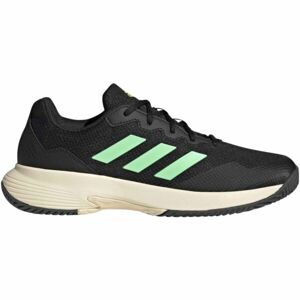 adidas GAMECOURT 2 M Férfi teniszcipő, fekete, veľkosť 46 2/3