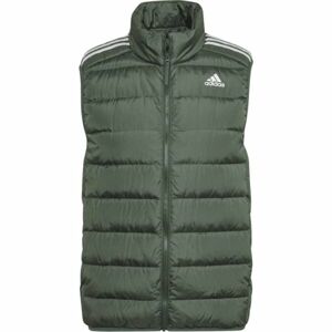 adidas ESS DOWN VEST Férfi mellény, sötétzöld, méret