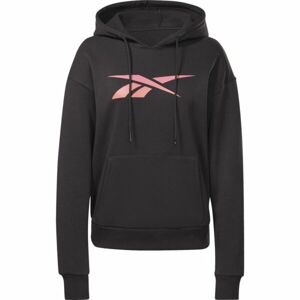 Reebok VECTOR GRAPHIC OTH HOODIE Női pulóver, fekete, veľkosť L