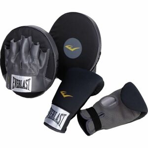 Everlast BOXING FITNESS KIT BLK Boksz- és pontkesztyű, fekete, veľkosť UNI