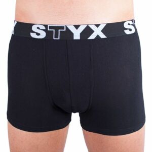 Styx MEN'S BOXERS SPORTS RUBBER Férfi boxeralsó, fekete, veľkosť L