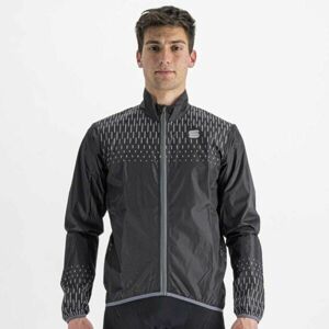 Sportful REFLEX JACKET Férfi kerékpáros kabát, fekete, veľkosť M