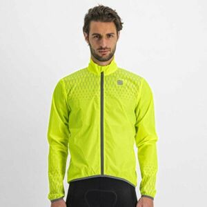 Sportful REFLEX JACKET Férfi kerékpáros kabát, sárga, veľkosť L